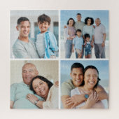 Creëer Uw eigen fotocollage 4 Legpuzzel (Verticaal)