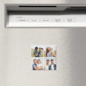 Creëer Uw eigen fotocollage 4 Magneet (Insitu (Vaatwasser))