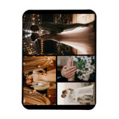 Creëer Uw eigen fotocollage 4 Magneet (Verticaal)