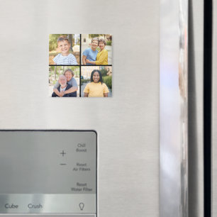 Creëer Uw eigen fotocollage 4 Magneet