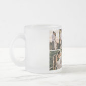 Creëer Uw eigen fotocollage 4 Matglas Koffiemok (Links)