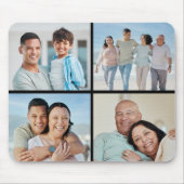 Creëer Uw eigen fotocollage 4 Muismat (Voorkant)