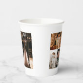 Creëer Uw eigen fotocollage 4 Papieren Bekers (Links)