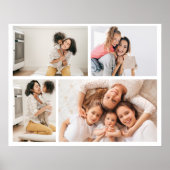 Creëer Uw eigen fotocollage 4 Poster (Voorkant)