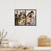 Creëer Uw eigen fotocollage 4 Poster (Keuken)