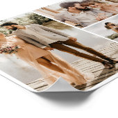 Creëer Uw eigen fotocollage 4 Poster (Hoek)