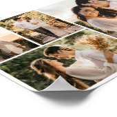 Creëer Uw eigen fotocollage 4 Poster (Hoek)