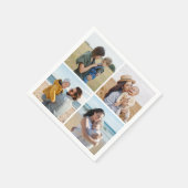 Creëer Uw eigen fotocollage 4 Servet (Hoek)