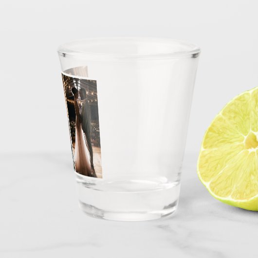 Creëer Uw eigen fotocollage 4 Shot Glas (Rechts)