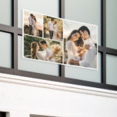 Creëer Uw eigen fotocollage 4 Spandoek (Buitenkant Gebouw)