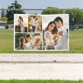 Creëer Uw eigen fotocollage 4 Spandoek