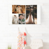 Creëer Uw eigen fotocollage 4 Spandoek (Insitu)