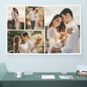 Creëer Uw eigen fotocollage 4 Spandoek (Beurs)