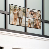 Creëer Uw eigen fotocollage 4 Spandoek (Buitenkant Gebouw)