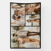 Creëer Uw eigen fotocollage 4 Spandoek (Verticaal)