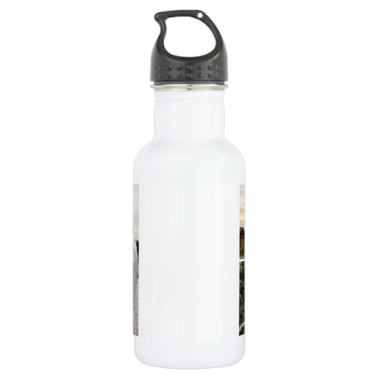 Creëer Uw eigen fotocollage 4 Waterfles (Achterkant)