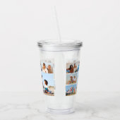 Creëer Uw eigen fotocollage 6 Acryl Drinkbeker (Links)