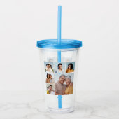 Creëer Uw eigen fotocollage 6 Acryl Drinkbeker (Voorkant)