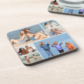 Creëer Uw eigen fotocollage 6 Bier Onderzetter (Linkerzijde)