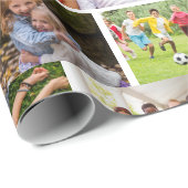 Creëer Uw eigen fotocollage 6 Cadeaupapier (Rol Hoek)