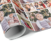 Creëer Uw eigen fotocollage 6 Cadeaupapier (Rol Hoek)