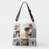 Creëer Uw eigen fotocollage 6 Crossbody Tas (Voorkant)