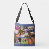 Creëer Uw eigen fotocollage 6 Crossbody Tas (Voorkant)