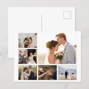 Creëer Uw eigen fotocollage 6 Feestdagenkaart