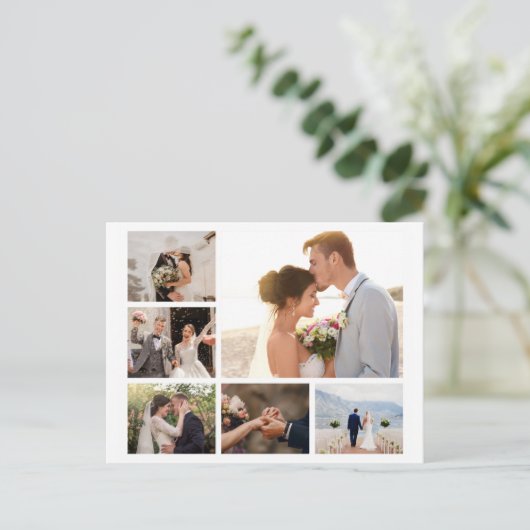 Creëer Uw eigen fotocollage 6 Feestdagenkaart