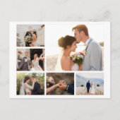 Creëer Uw eigen fotocollage 6 Feestdagenkaart (Voorkant)