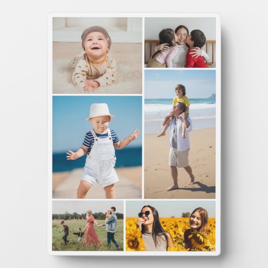 Creëer Uw eigen fotocollage 6 Fotoplaat (voorkant)