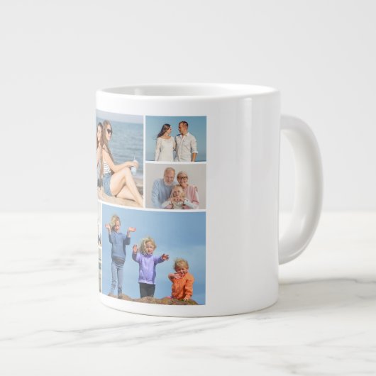 Creëer Uw eigen fotocollage 6 Grote Koffiekop (Voorkant rechts)