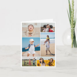 Creëer Uw eigen fotocollage 6 Kaart