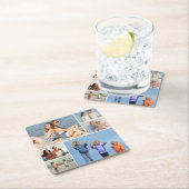 Creëer Uw eigen fotocollage 6 Kartonnen Onderzetters (Insitu)