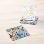 Creëer Uw eigen fotocollage 6 Kartonnen Onderzetters (Insitu)