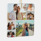 Creëer Uw eigen fotocollage 6 Keramisch Ornament (Rechts)