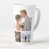 Creëer Uw eigen fotocollage 6 Latte Mok (Rechterhoek)