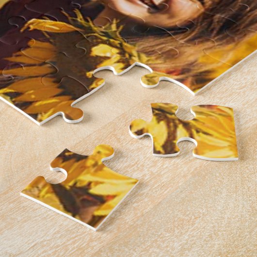 Creëer Uw eigen fotocollage 6 Legpuzzel (Zijkant)