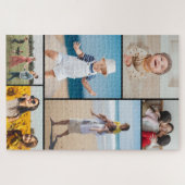 Creëer Uw eigen fotocollage 6 Legpuzzel (Horizontaal)