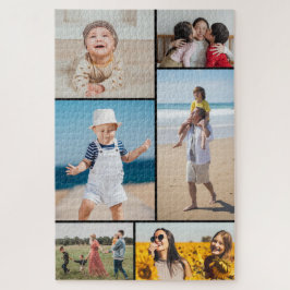 Creëer Uw eigen fotocollage 6 Legpuzzel