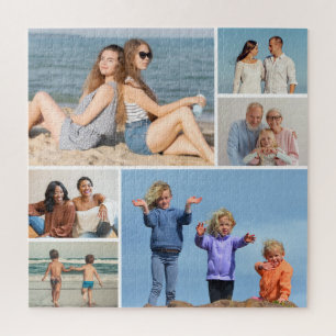 Creëer Uw eigen fotocollage 6 Legpuzzel