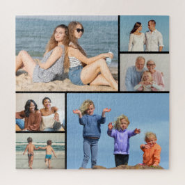Creëer Uw eigen fotocollage 6 Legpuzzel
