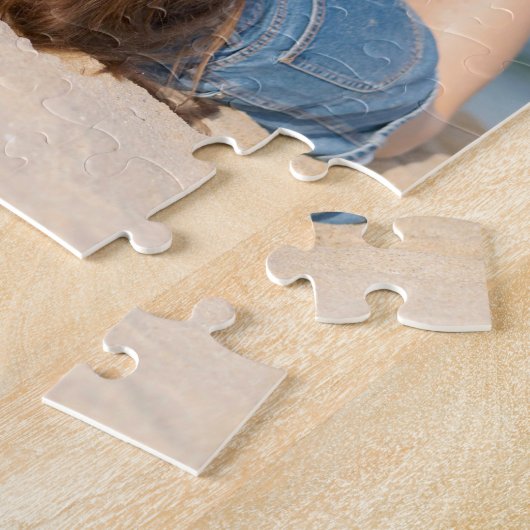 Creëer Uw eigen fotocollage 6 Legpuzzel (Zijkant)