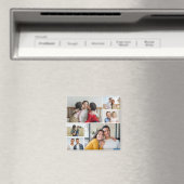 Creëer Uw eigen fotocollage 6 Magneet (Insitu (Vaatwasser))