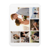Creëer Uw eigen fotocollage 6 Magneet (Verticaal)