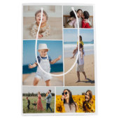 Creëer Uw eigen fotocollage 6 Medium Cadeauzakje (Voorkant)