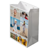 Creëer Uw eigen fotocollage 6 Medium Cadeauzakje (Achterkant Gekanteld)