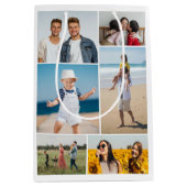 Creëer Uw eigen fotocollage 6 Medium Cadeauzakje (Voorkant)