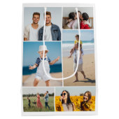 Creëer Uw eigen fotocollage 6 Medium Cadeauzakje (Achterkant)