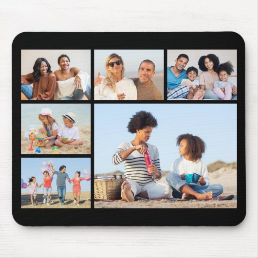 Creëer Uw eigen fotocollage 6 Muismat (Voorkant)